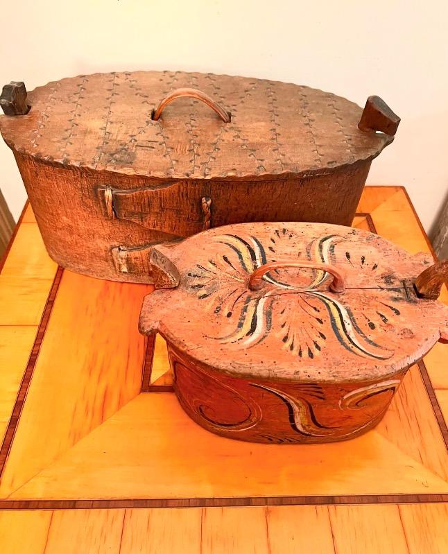 Collection of swedish boxes