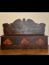 Italian bench with lid 