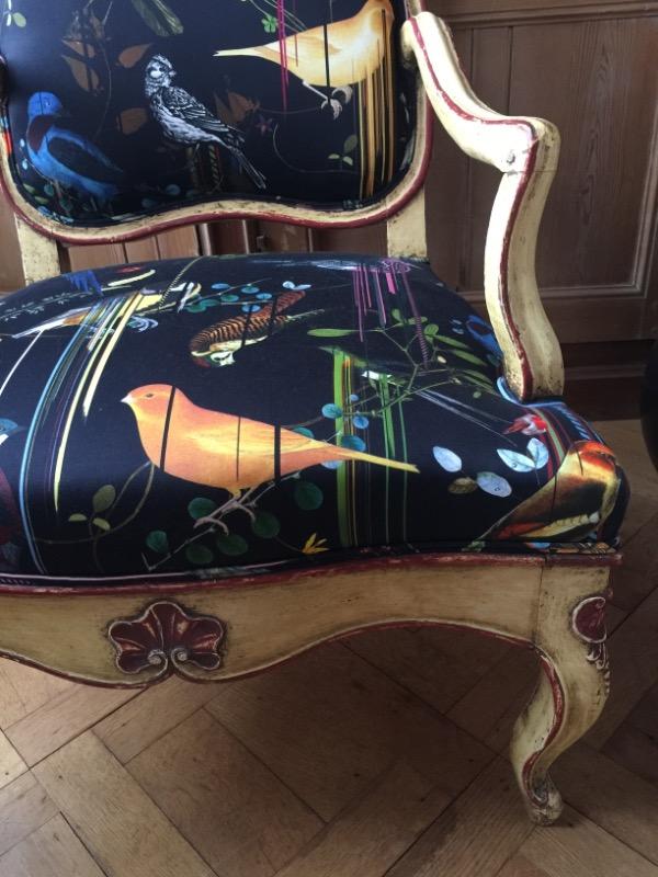 Painted Italian Armchair
