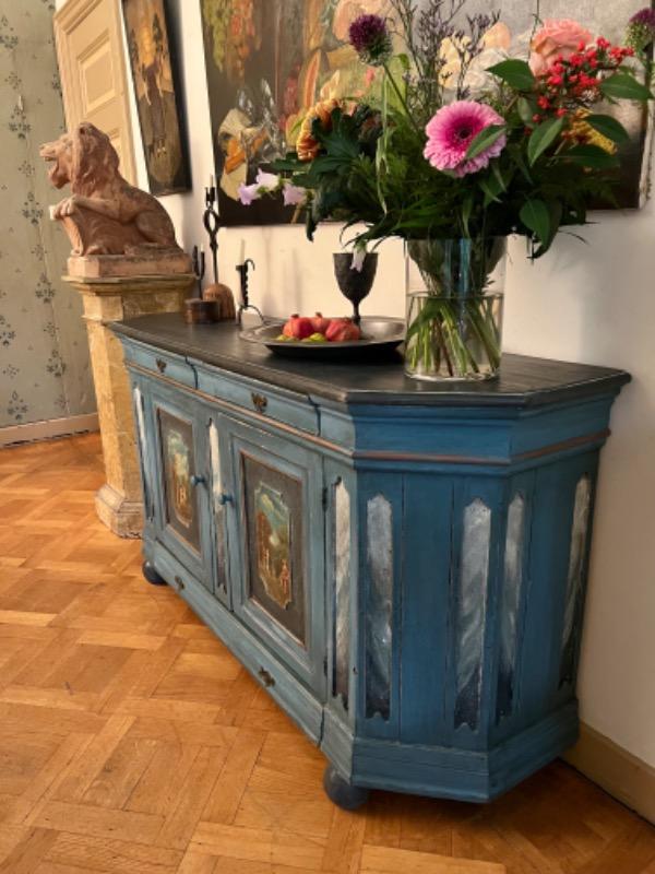 Painted sideboard