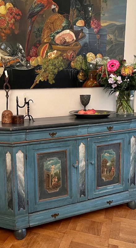 Painted sideboard