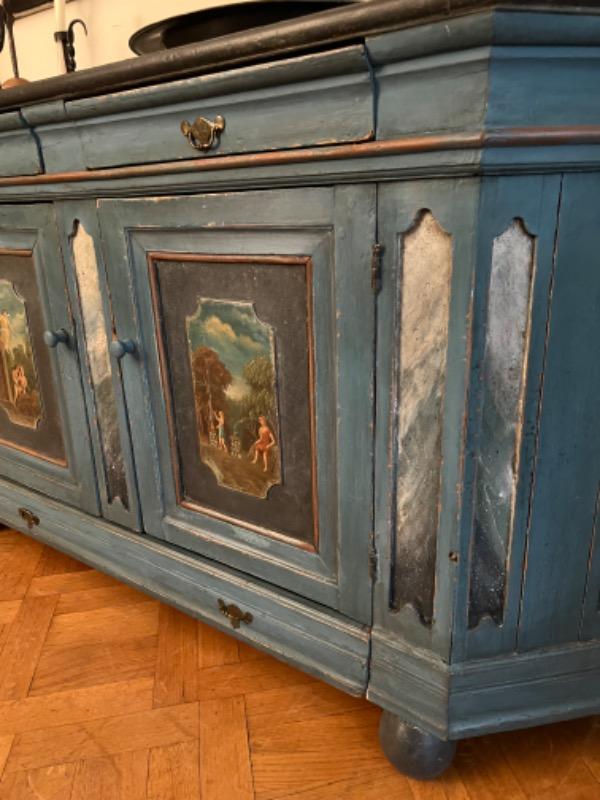 Painted sideboard