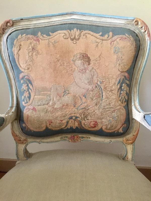 Pair armchairs Italy