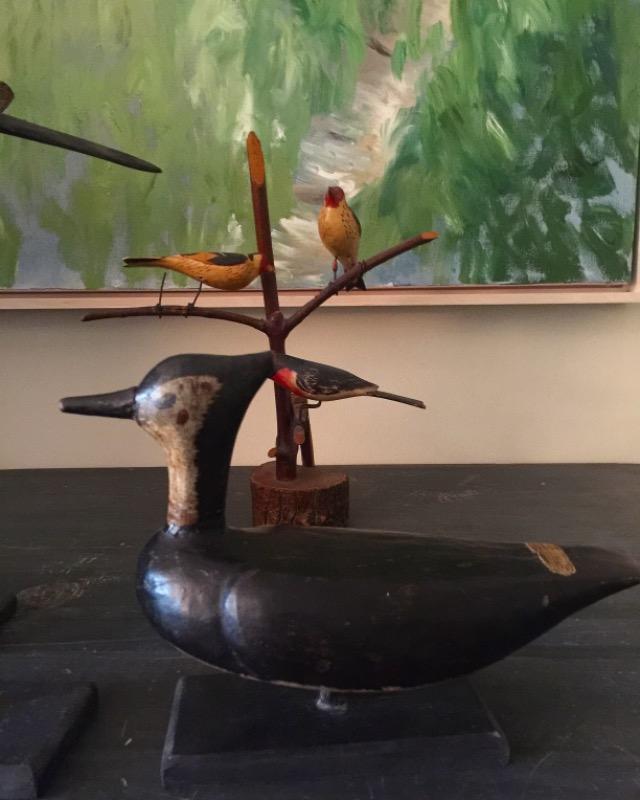 Wooden birds